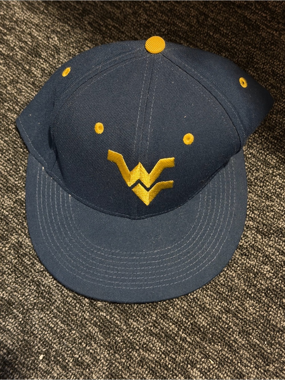 West Virginia Mountaineer Nike Hat Team Issued 7 1/4